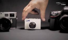 Yashica – I'm Back: Mẫu máy ảnh không gương lật 4K nhỏ nhất thế giới có thể thay đổi ống kính