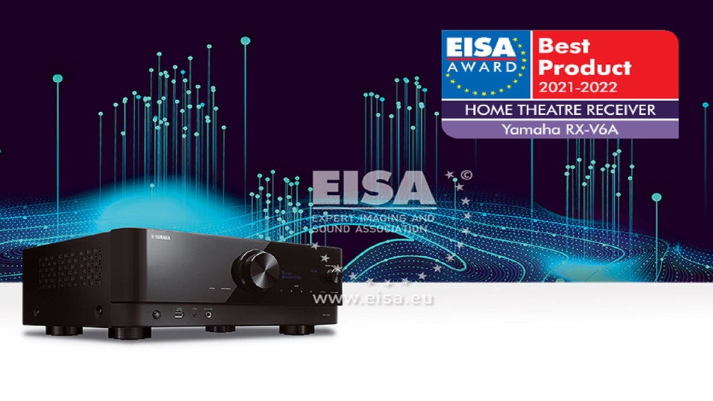 Yamaha RX-V6A đạt giải thưởng EISA Award 2021-2022 - Hạng mục Receiver xem phim tốt nhất ảnh 1