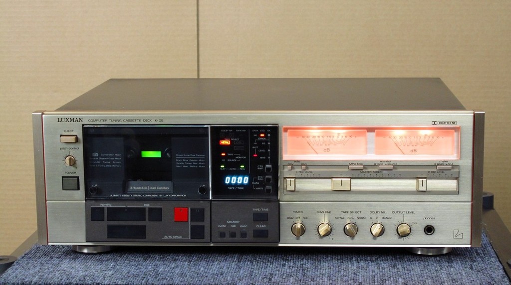 Luxman K-05 - Đầu cassette được nhiều người chơi âm thanh cổ yêu mến ảnh 2