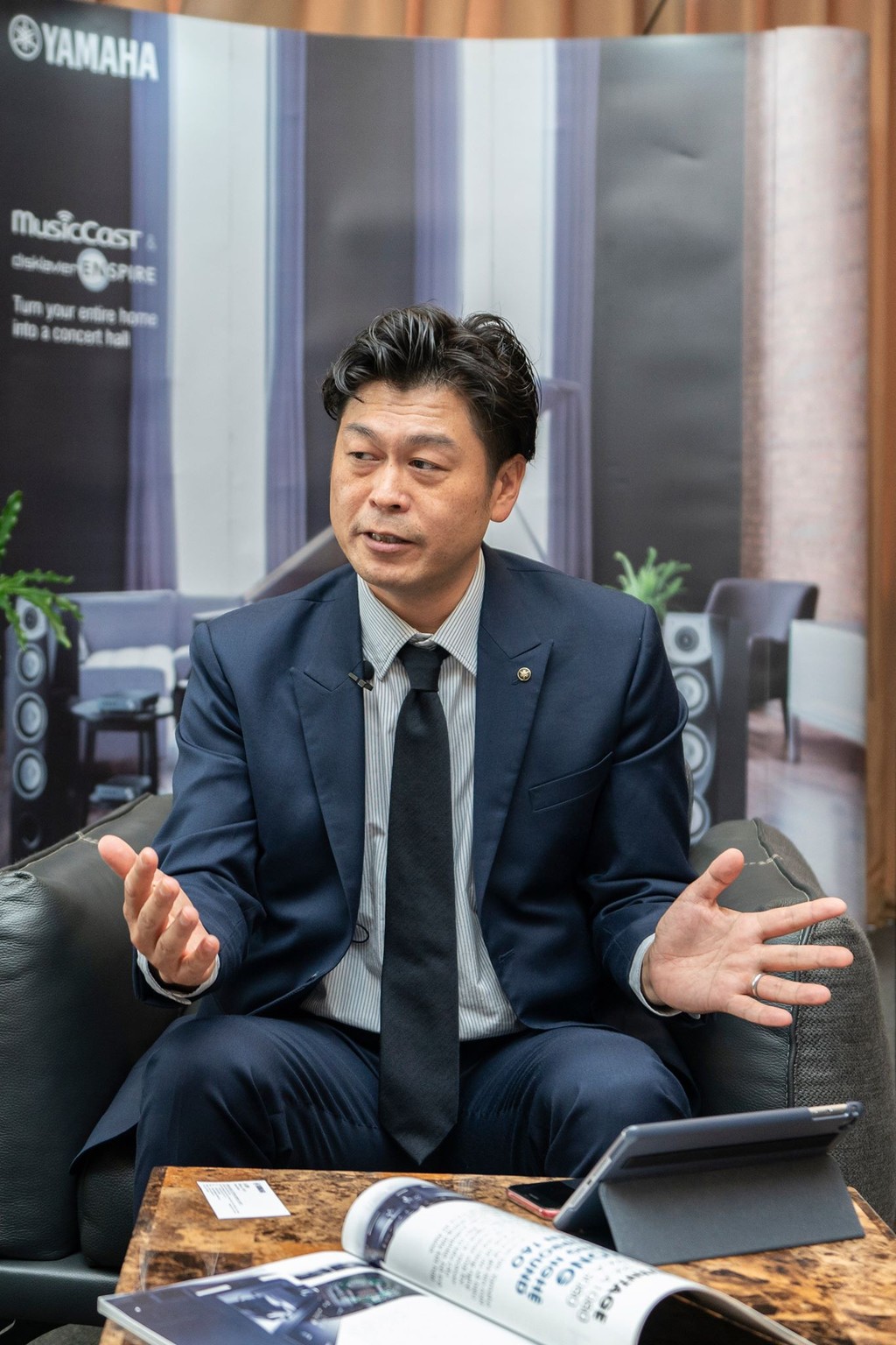 Gặp gỡ tổng giám đốc Yamaha Việt Nam, ông Makoto Tani tại AV Show 2018 ảnh 4
