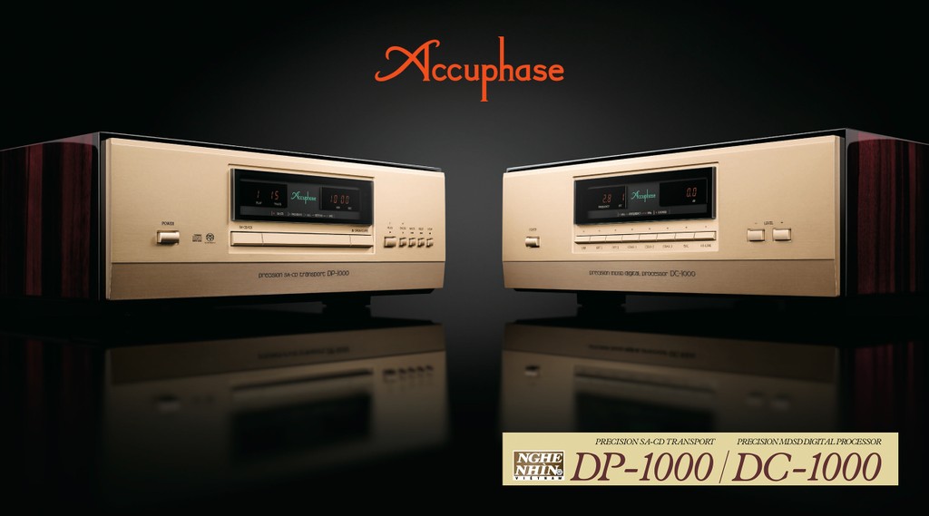 Đầu cơ và giải mã ultra hi-end DP-1000 & DC-1000, 50 năm thành tựu công nghệ Accuphase ảnh 2