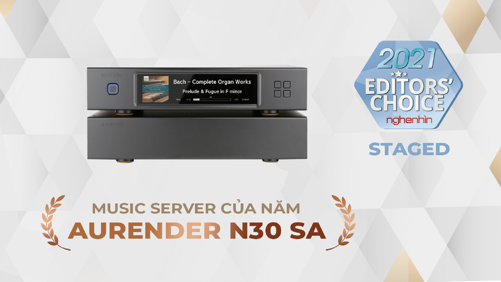 Aurender N30SA – Music Server tham chiếu sở hữu nguồn rời được vinh danh Editors’ Choice Award 2021 ảnh 4