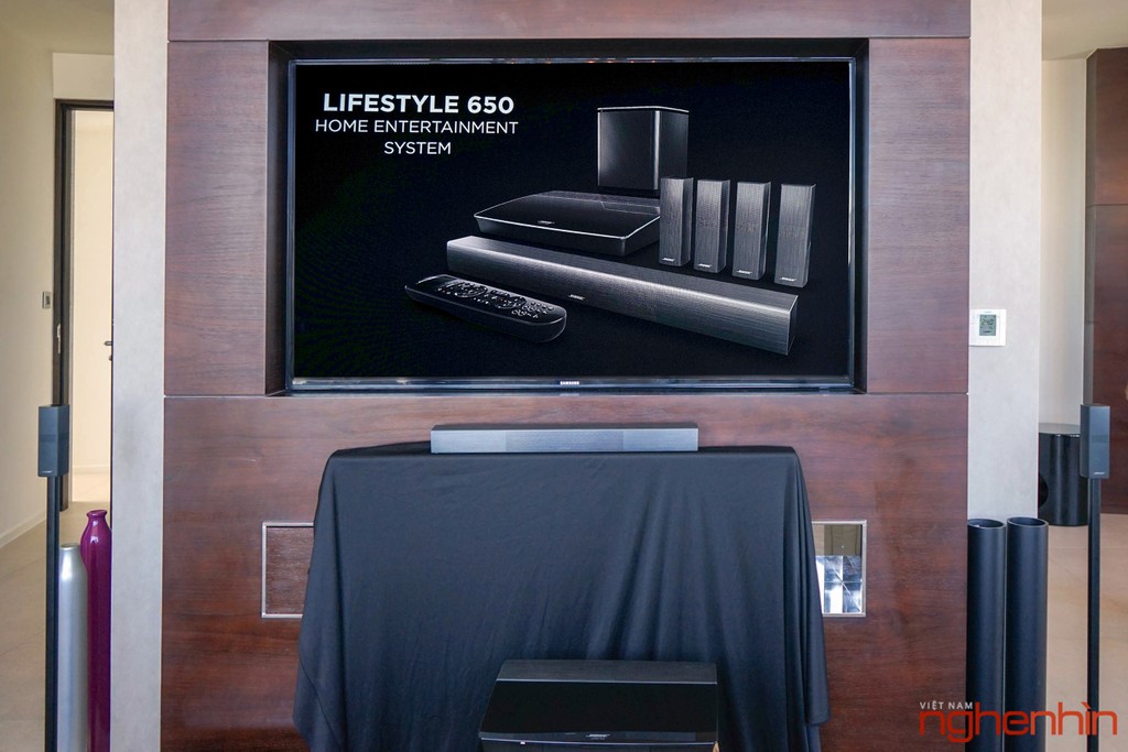 Bose ra mắt hệ thống giải trí tại gia Lifestyle 650