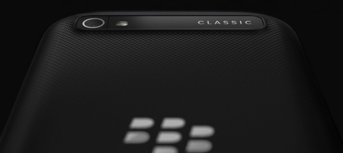 Hình ảnh chính thức của BlackBerry Classic trước giờ ra mắt ảnh 1