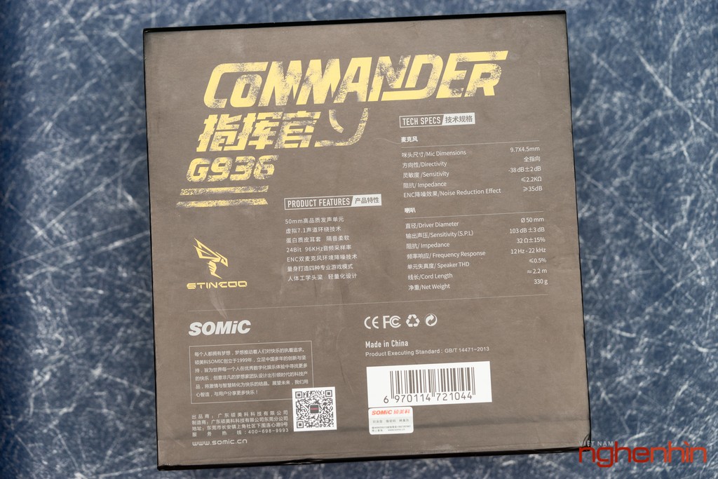 Đánh giá tai nghe chơi game G936 Commander - Chất hầm hố quân đội ảnh 3