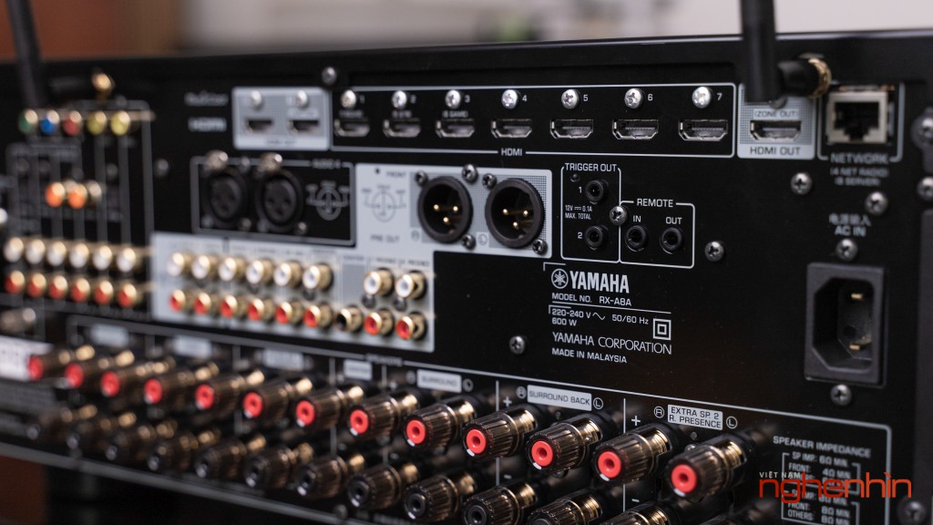 Yamaha Aventage RX-A8A - Receiver đầu bảng dành cho phòng phim lớn và cả audiophiles ảnh 10