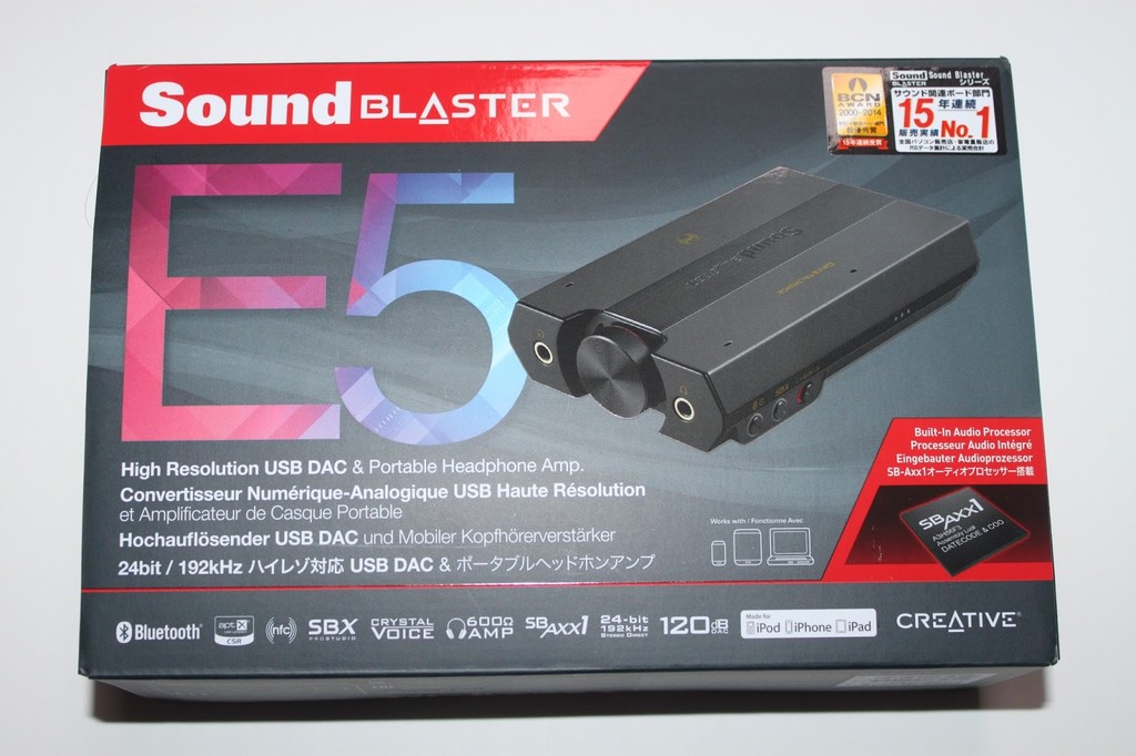 Sound Blaster E5 - thiết bị âm thanh đa năng ảnh 2