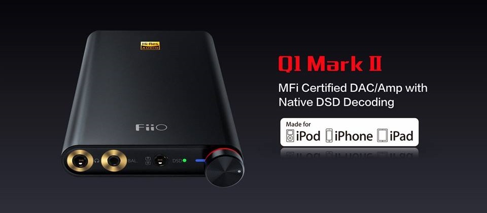Fiio ra mắt DAC/Amp DSD Q1 mark II và tai nghe F9 ảnh 4