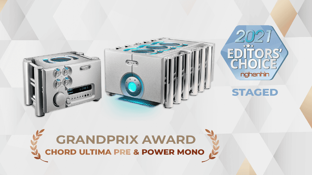 Ultima Pre và Ultima Mono Amplifier  – Bộ khuếch đại tham chiếu lớn nhất lịch sử Chord Electronics vinh danh giải thưởng đặc biệt Grand Prix Editors’ Choice Award 2021 ảnh 4
