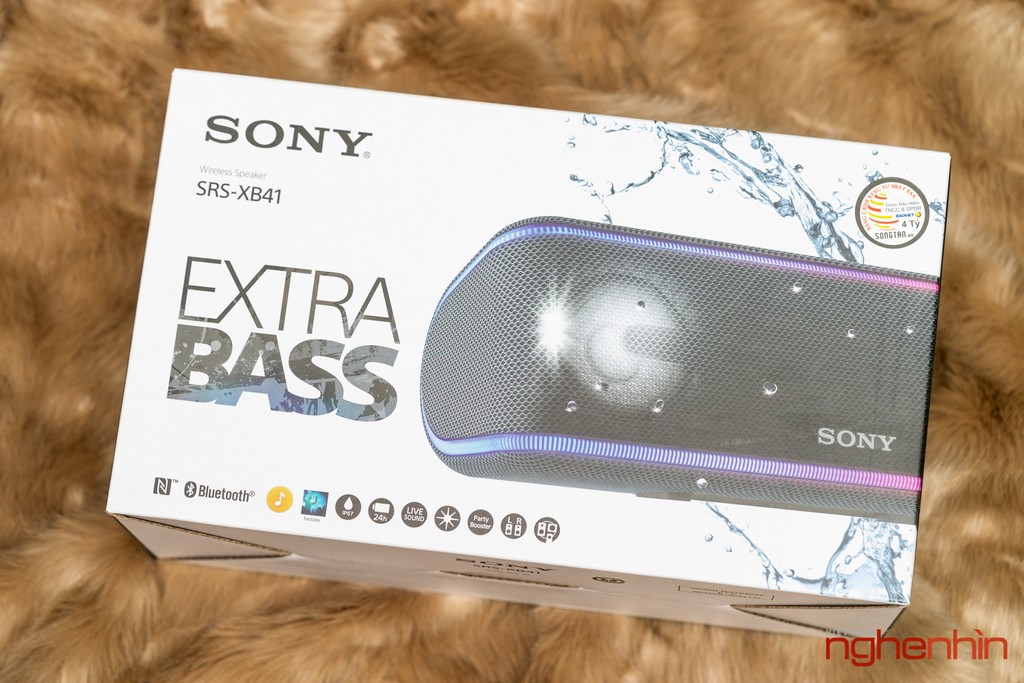 Đánh giá loa di động Sony Extra Bass XB41 - Chất âm uy lực, nhiều tính năng phụ trợ ảnh 1