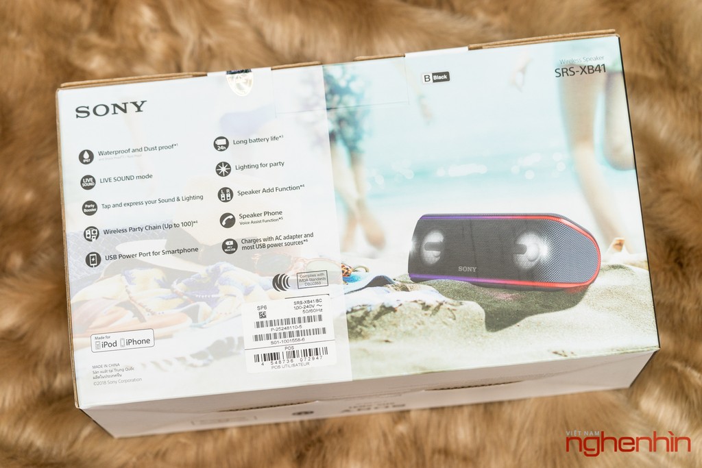 Đánh giá loa di động Sony Extra Bass XB41 - Chất âm uy lực, nhiều tính năng phụ trợ ảnh 2