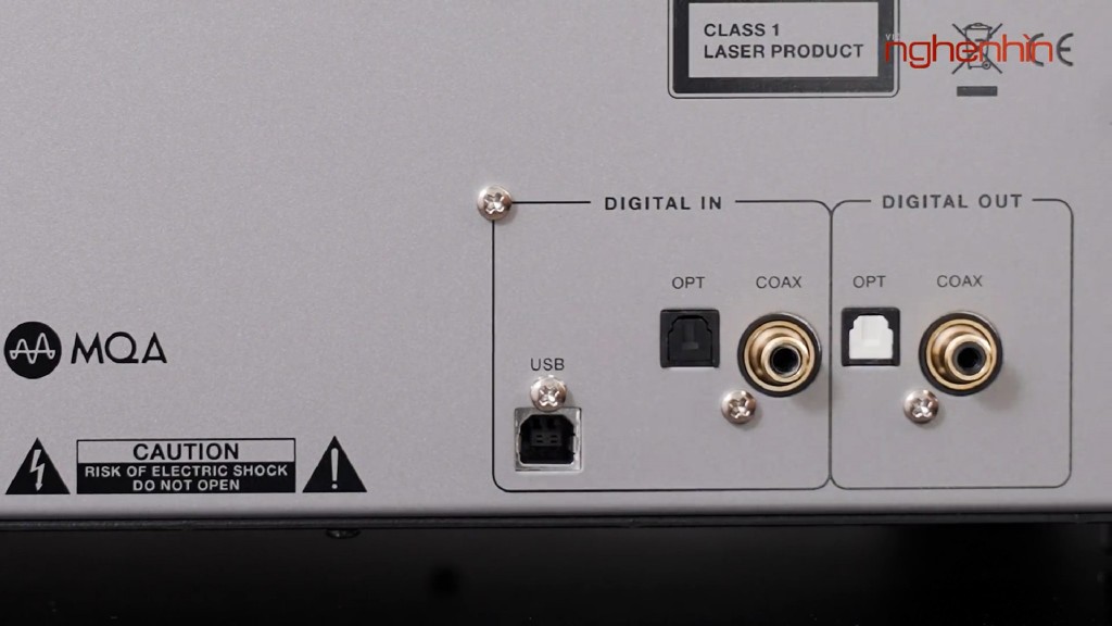 Luxman D-03X – Đầu SACD chất mộc sáng giá tầm 100 triệu, đọc đĩa MQA CD ảnh 6