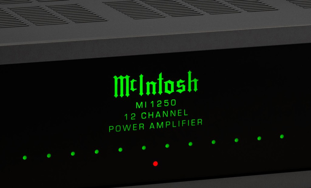 MI1250 - Poweramp xem phim 12 kênh x 50W, trang bị công nghệ bảo vệ độc quyền của McIntosh ảnh 2