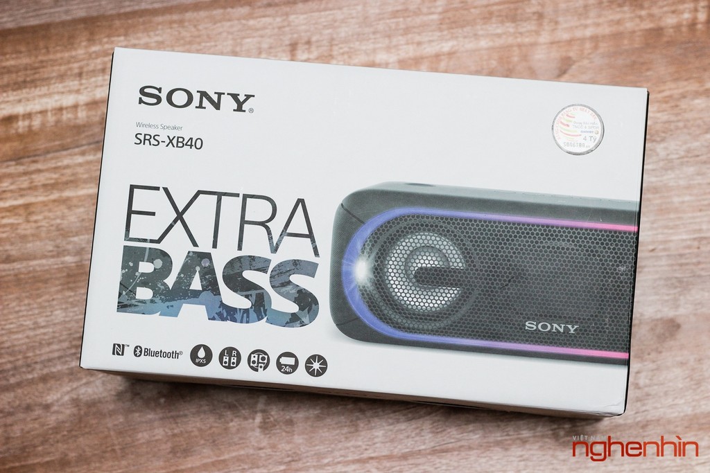Trên tay loa di động Sony eXtra Bass XB40: hoàn thiện cao cấp, âm thanh khoẻ ảnh 2