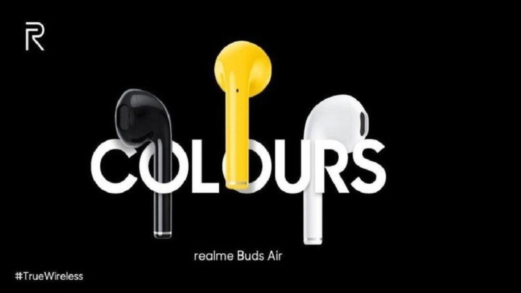 Realme Buds Air ra mắt: khá giống AirPods nhưng nhiều màu, sạc không dây, giá 56 USD ảnh 1