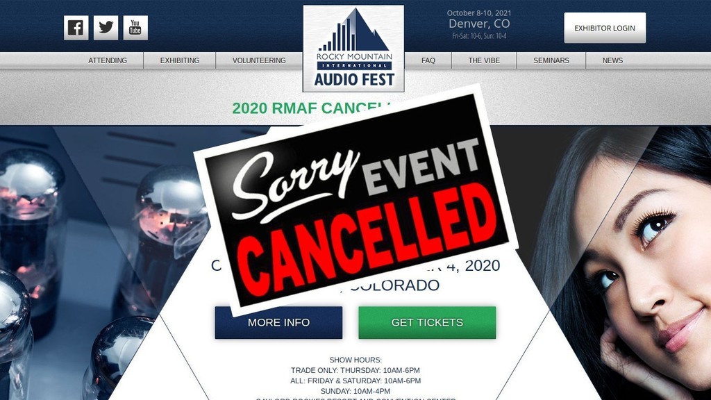RMAF 2020, triển lãm audio quan trọng cuối cùng khu vực Bắc Mỹ chính thức hủy!  ảnh 1