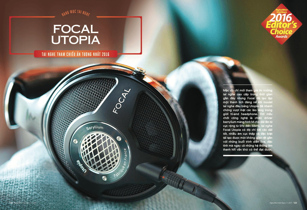 Focal Utopia - Tai nghe tham chiếu ấn tượng nhất 2016 ảnh 1