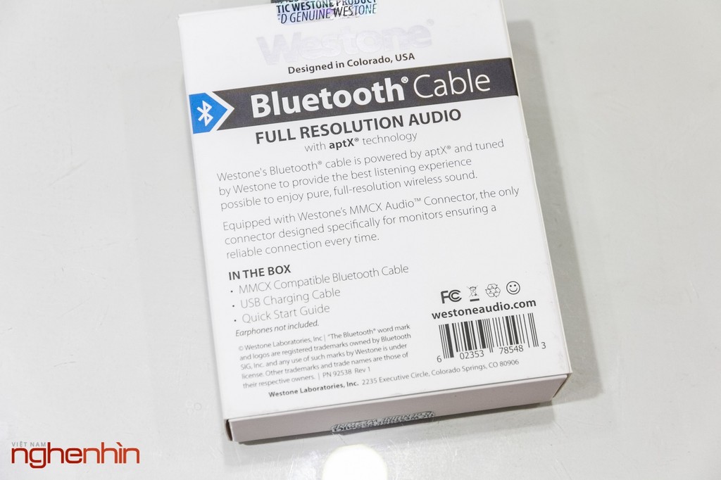 Mở hộp Westone Bluetooth - biến tai nghe thường thành không dây ảnh 3