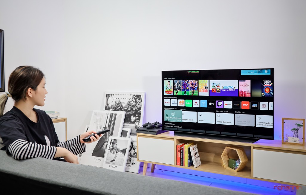 Trên tay TV OLED LG C1: trải nghiệm chơi game đỉnh cao, giá 32 triệu  ảnh 14