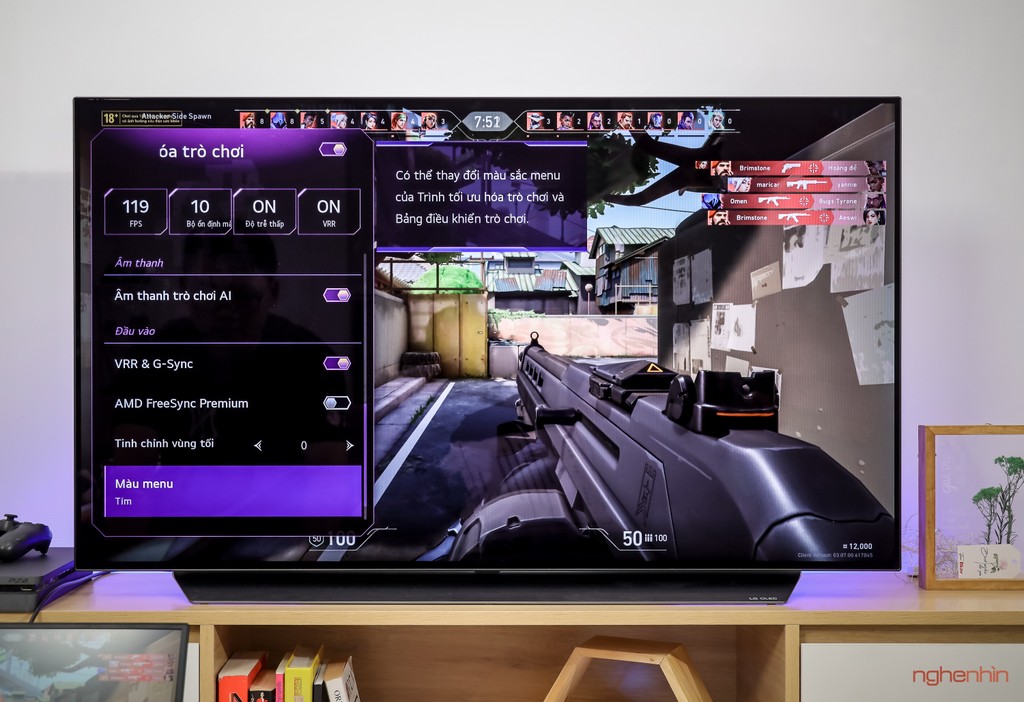 Trên tay TV OLED LG C1: trải nghiệm chơi game đỉnh cao, giá 32 triệu  ảnh 11