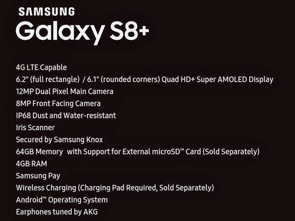 Galaxy S8 Plus ảnh thực tế và cấu hình chi tiết ảnh 1