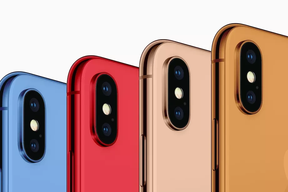 iPhone 2018 có 3 màu mới gồm xanh dương, cam và vàng ảnh 1