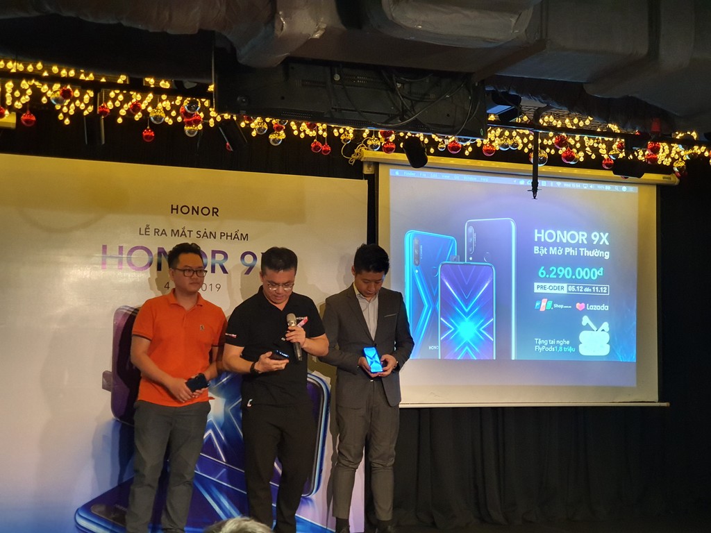HONOR 9X ra mắt tại Việt Nam giá 6,3 triệu tặng tai nghe Flypod 1,8 triệu ảnh 1