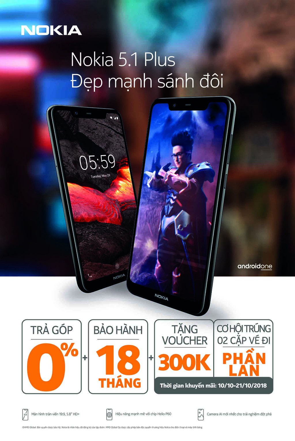 Nokia 5.1 Plus chính thức lên kệ thị trường Việt giá 4.790.000 VND ảnh 2