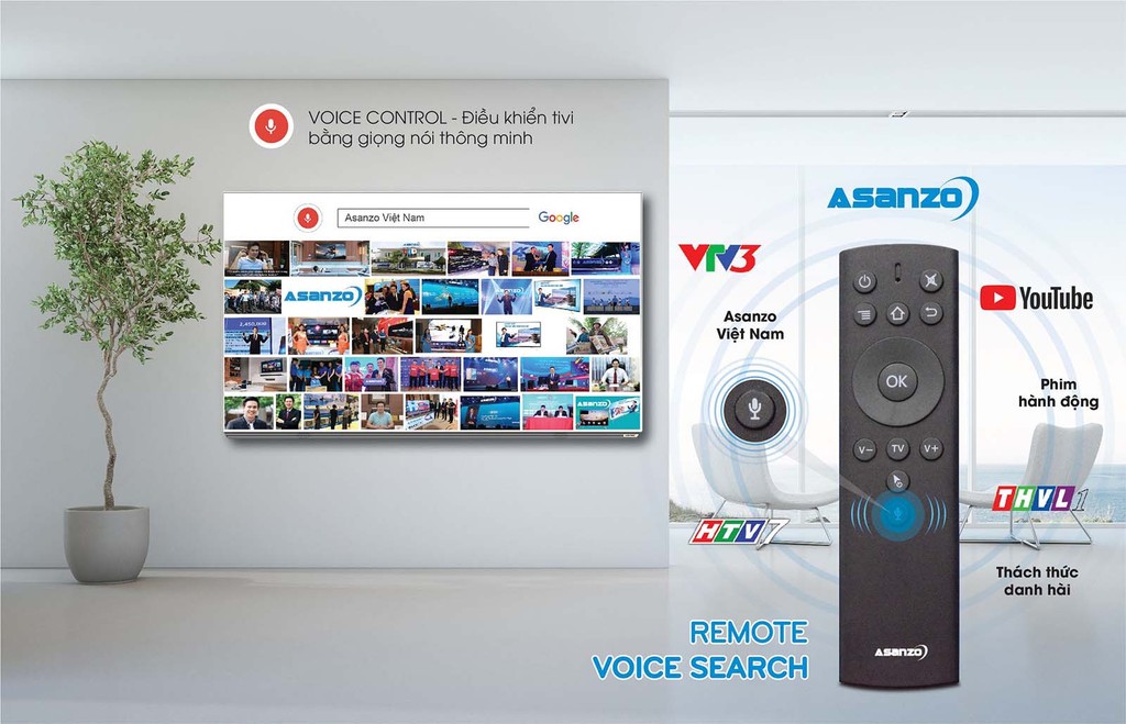Ra mắt tính năng Voice Search trên Smart TV Asanzo ảnh 2