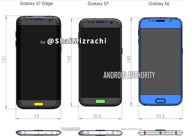Chi tiết Samsung Galaxy S7 qua thông tin rò rỉ ảnh 3