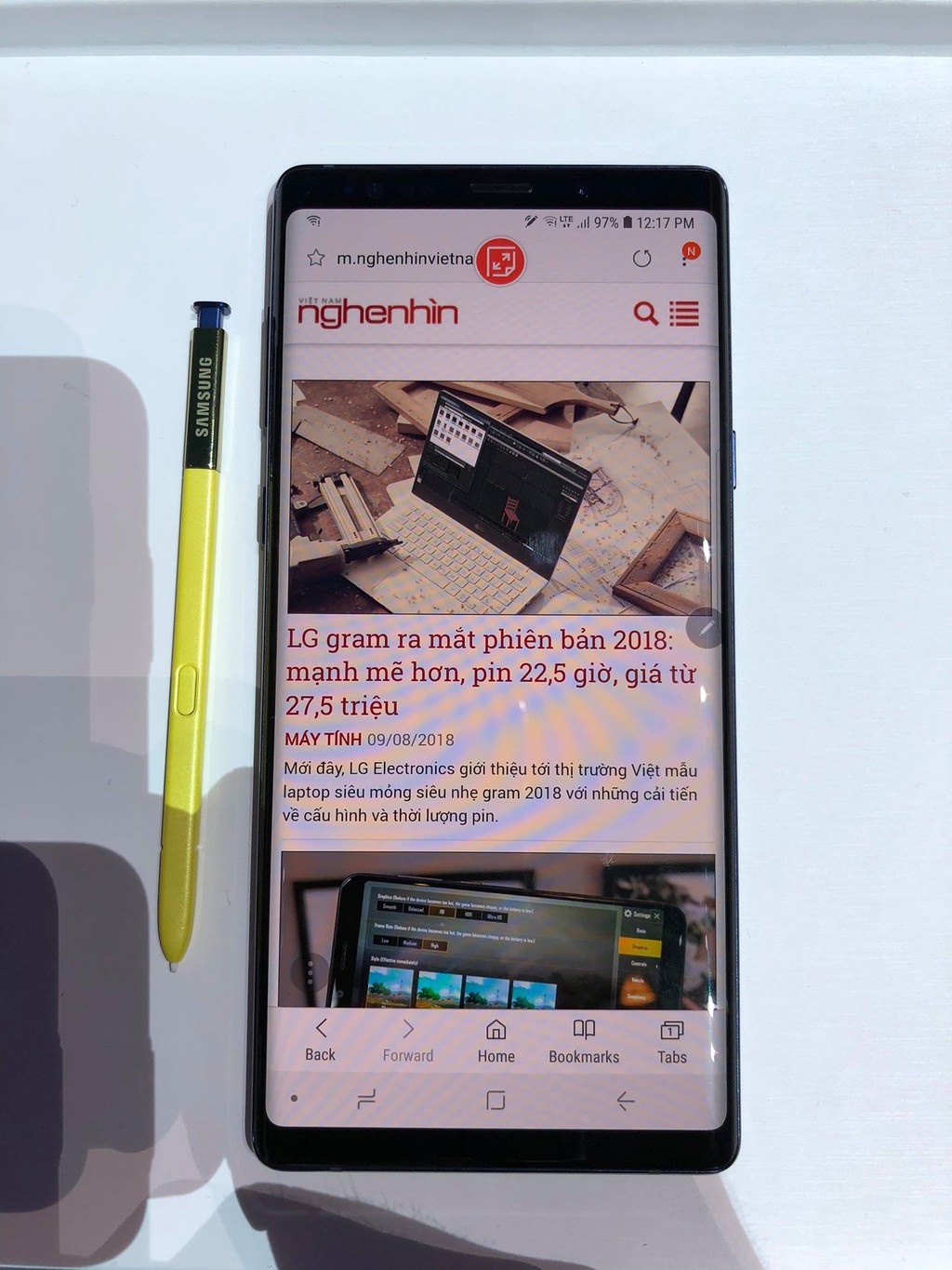 Trên tay Galaxy Note 9 đầu tiên tại sự kiện New York: bút S Pen nâng cấp lớn ảnh 7