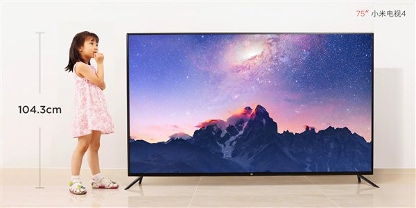 Xiaomi bổ sung Mi TV 4 75 inch: viền mỏng, độ phân giải 4K, có AI, giá 1.404 USD ảnh 3