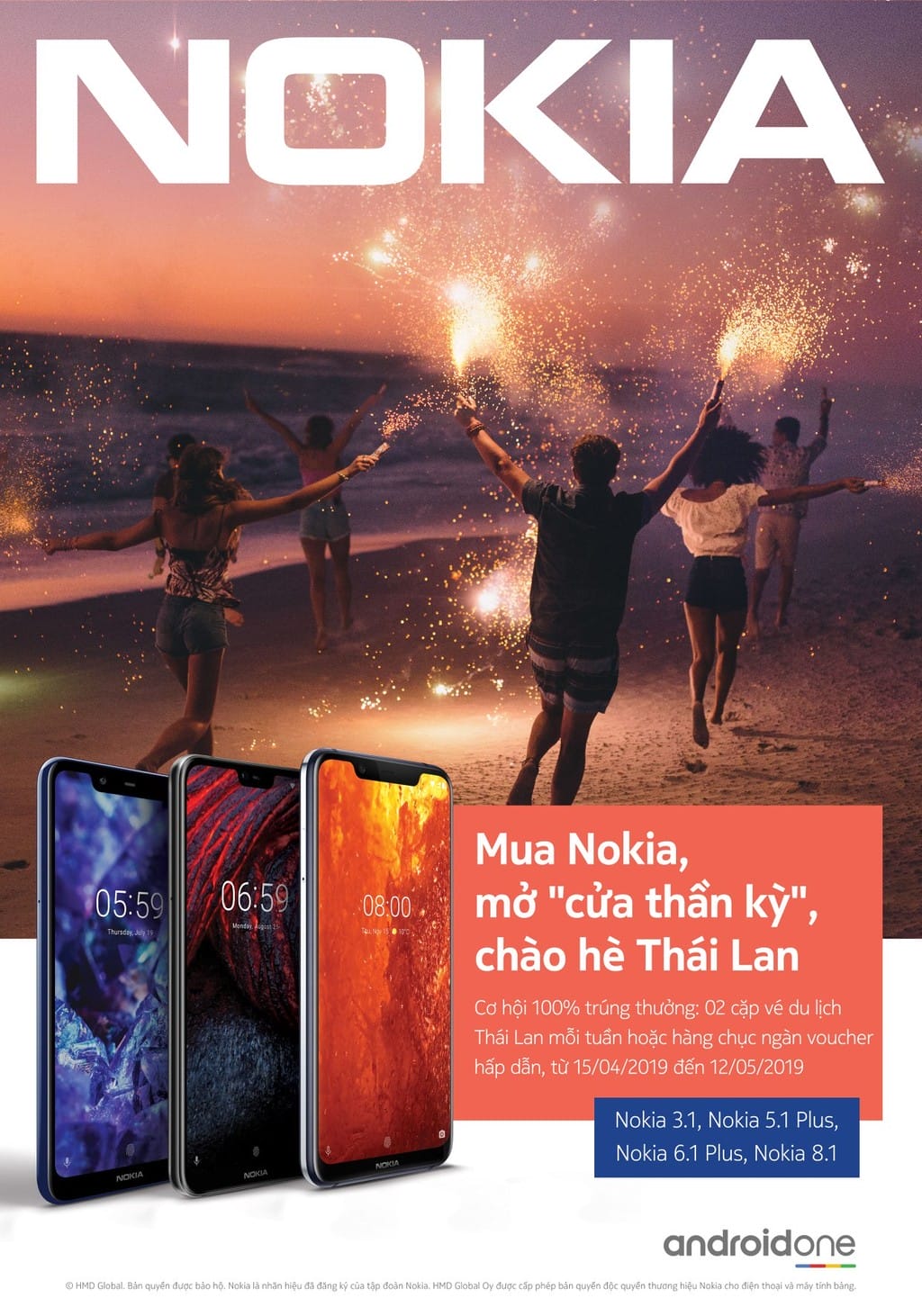 Nokia tung chương trình khuyến mãi “Mở cửa thần kỳ, chào hè Thái Lan” ảnh 1