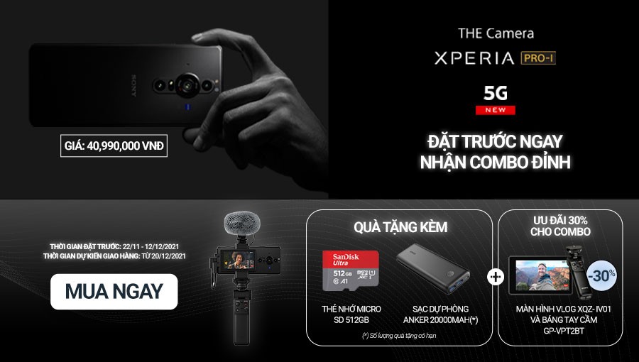 Sony Xperia PRO-I và Xperia 5 III chính thức ra mắt và cho đặt trước tại Việt Nam giá từ 26 triệu ảnh 2