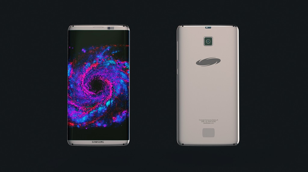 Concept Samsung Galaxy S8 edge có máy chiếu ảnh 7