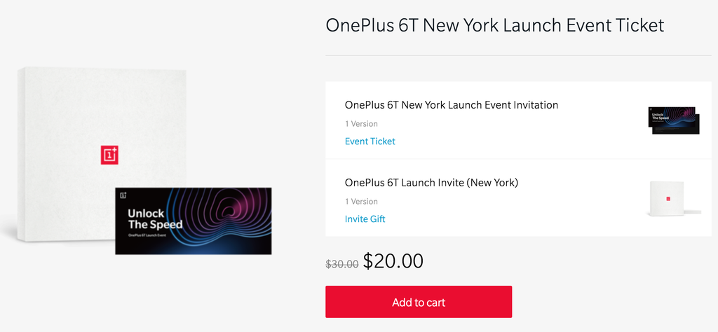 OnePlus 6T ra mắt ngày 30/10, giảm giá vé còn 20 USD trong ngày mai ảnh 2