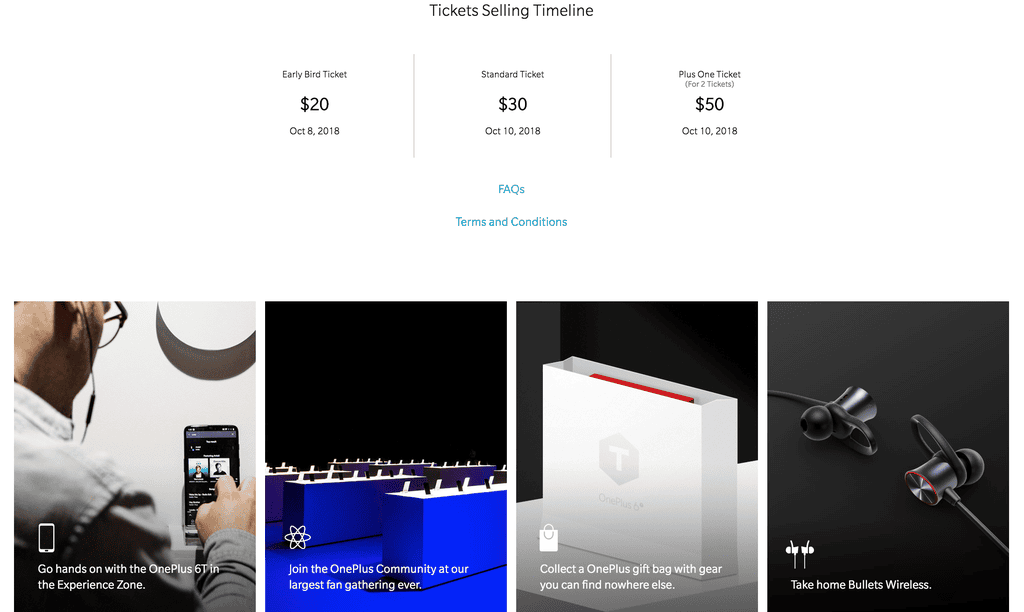 OnePlus 6T ra mắt ngày 30/10, giảm giá vé còn 20 USD trong ngày mai ảnh 3