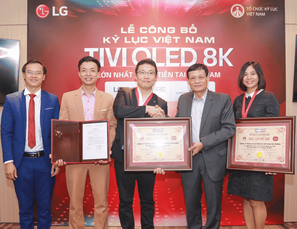 LG lập kỷ lục: TV OLED 8K đầu tiền có kích thước lớn nhất được phân phối tại Việt Nam. ảnh 2