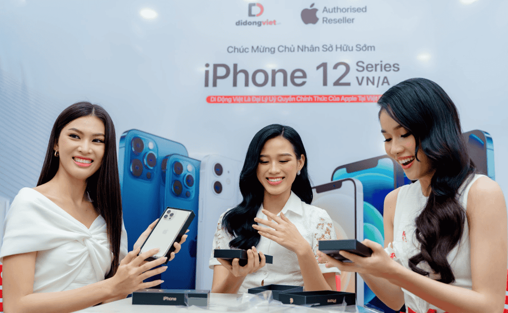 Top 3 Hoa hậu Việt Nam 2020 “mách nhau” cùng sắm iPhone 12 Pro Max ảnh 2