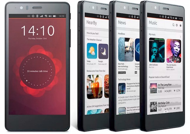 Smartphone chạy Ubuntu giá rẻ chính thức bán trên toàn cầu ảnh 1