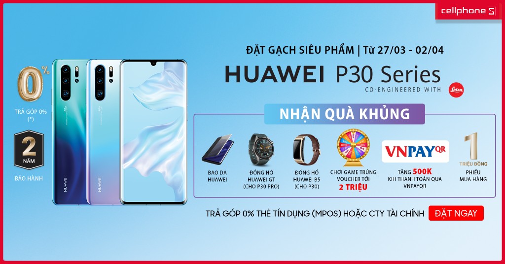 Huawei P30 series ra mắt: nâng tầm chụp ảnh trên thiết bị di động ảnh 13