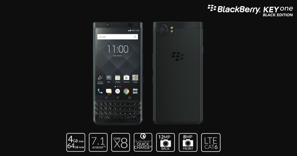 BlackBerry KEYone Black Edition lên kệ Việt: nâng cấu hình, giá 15,99 triệu ảnh 2