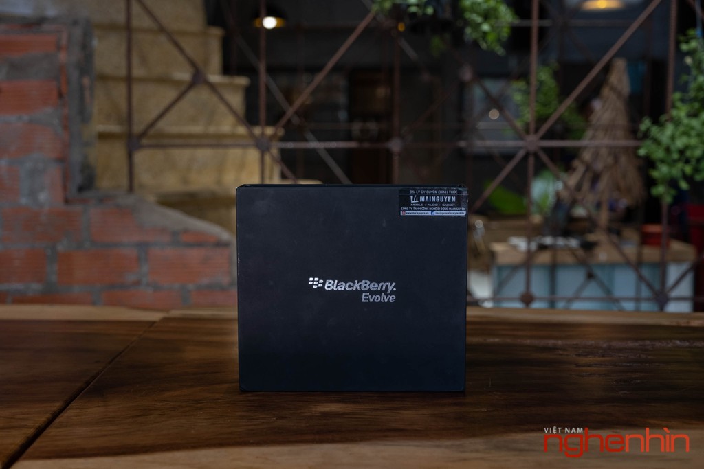 Khui hộp Blackberry Evolve: đúng chất 'dâu đen' giá 8 triệu đồng  ảnh 1