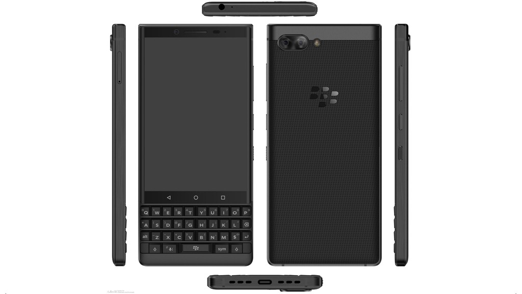 Lộ ảnh smartphone BlackBerry đầu tiên có camera kép phía sau ảnh 1