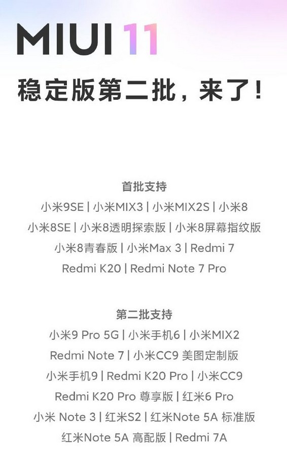 Xiaomi mới bổ sung 12 smartphone được “lên đời” MIUI 11 ảnh 2