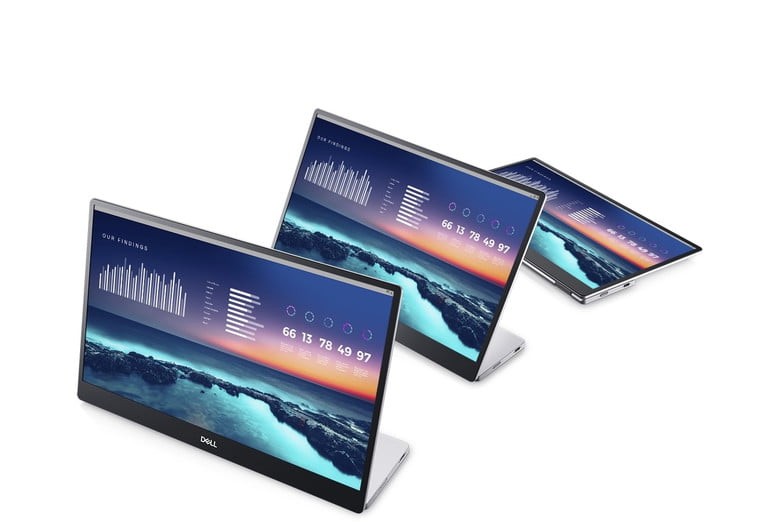 Dell ra mắt màn hình di động 14 inch kết nối qua USB-C ảnh 1