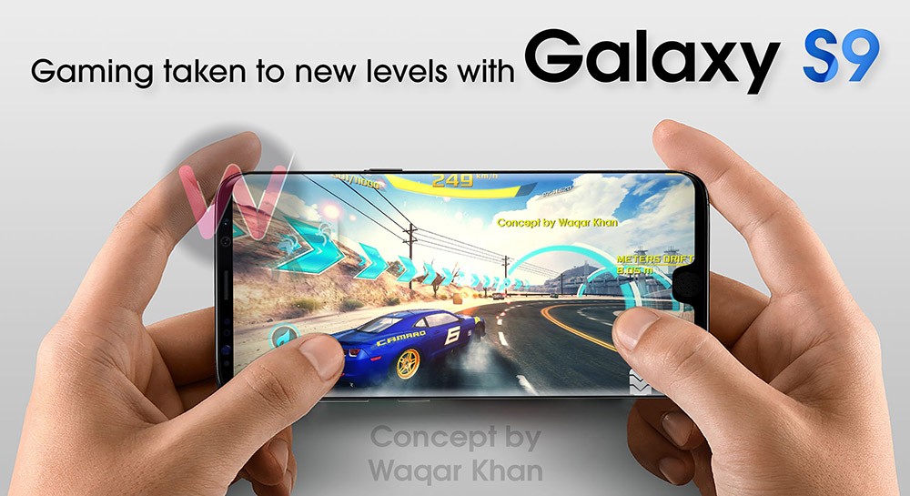 Xem concept Galaxy S9 với cảm biến vân tay đặt cực dị ảnh 5