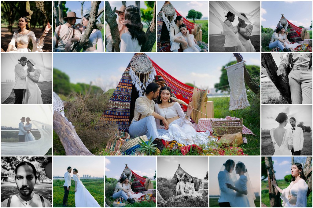 Thử thách chụp ảnh cưới bằng Oppo Reno4: Phê chữ 'ê' kéo dài ảnh 1