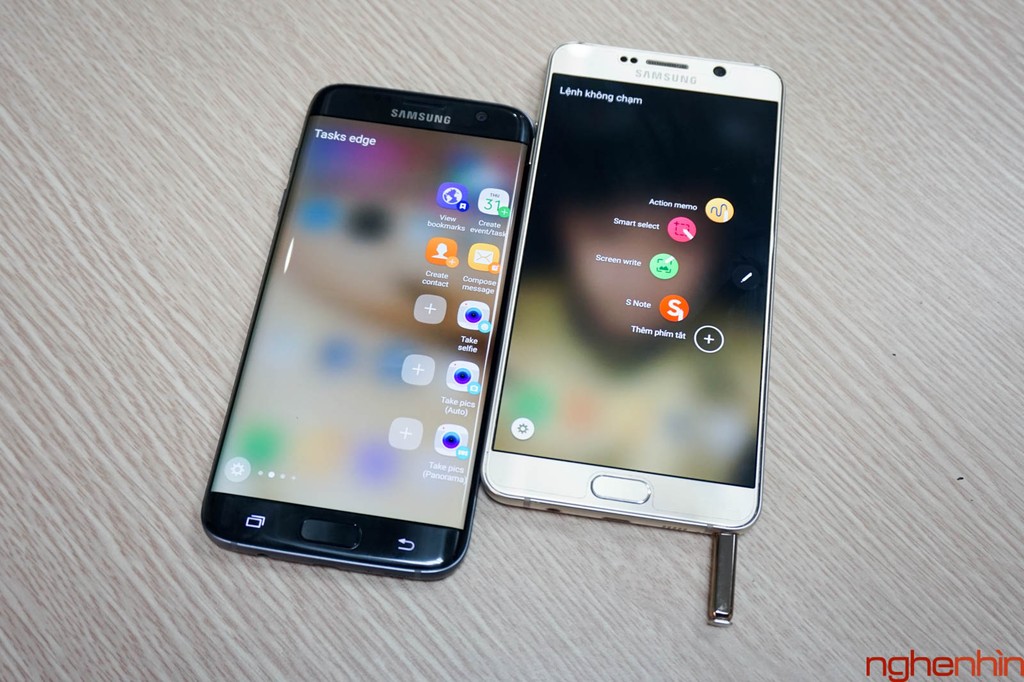 So sánh 2 điện thoại Samsung đầu bảng: S7 edge vs Note 5 ảnh 5