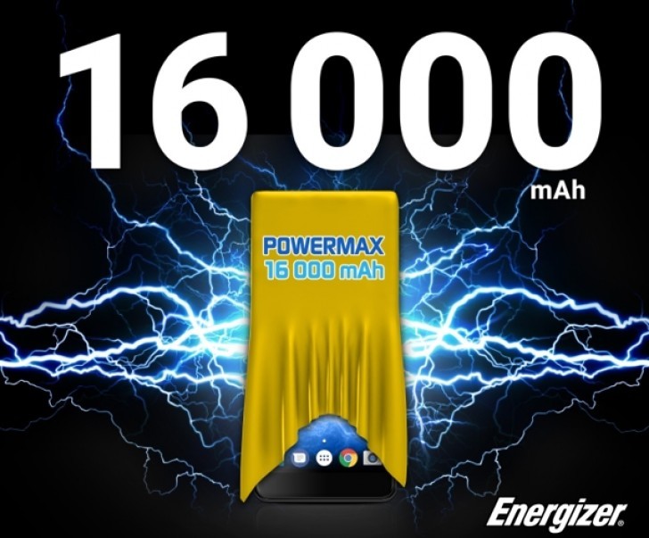 Energizer Power Max P16K Pro: smartphone pin khủng 16.000mAh tại MWC 2018 ảnh 1